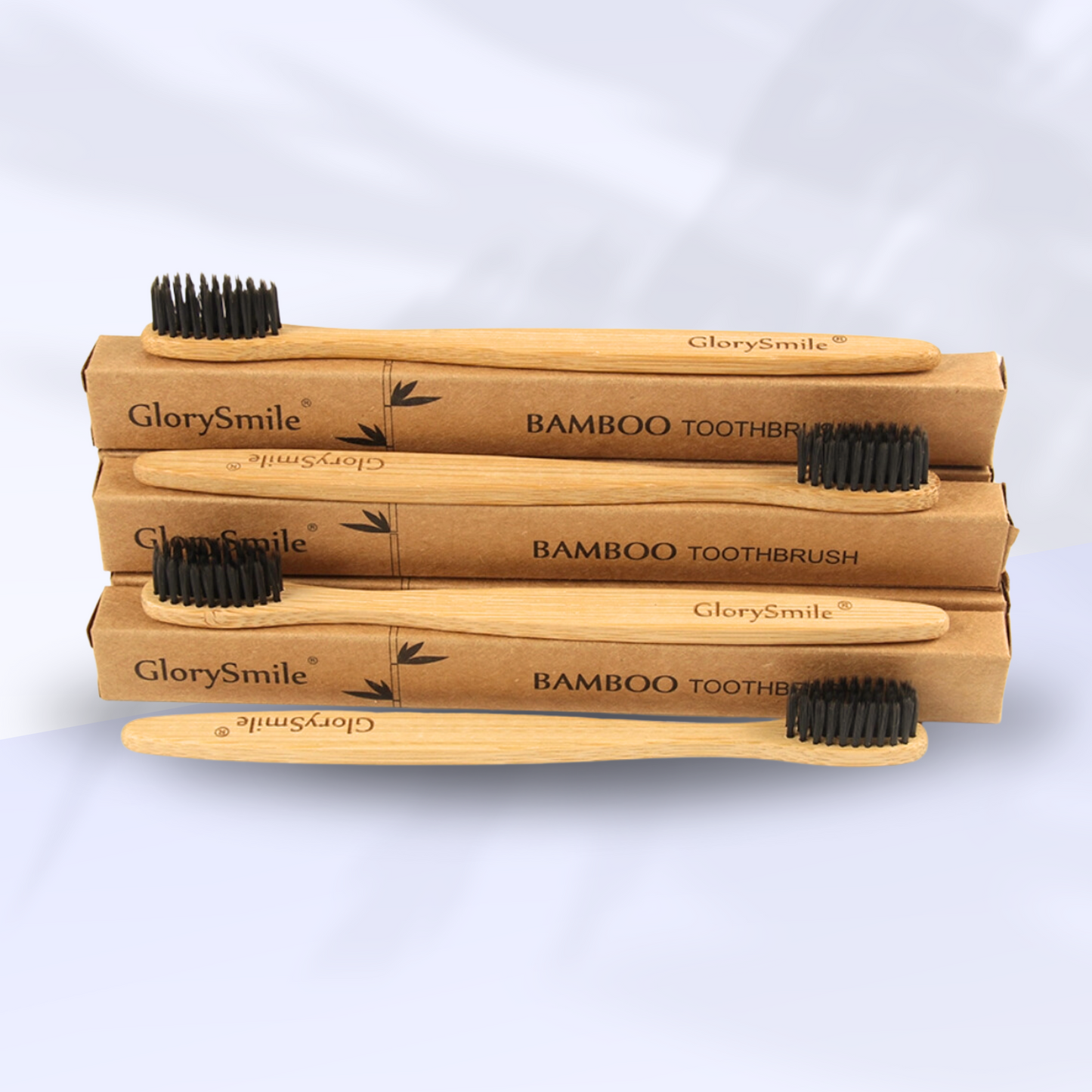 Brosse à dents Bambou , pack de 4